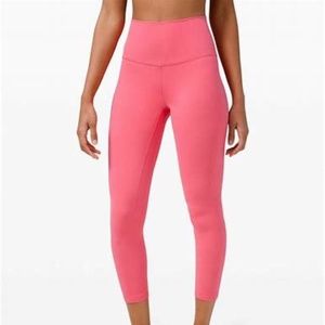 Lululemon align pant 25” Guava pink